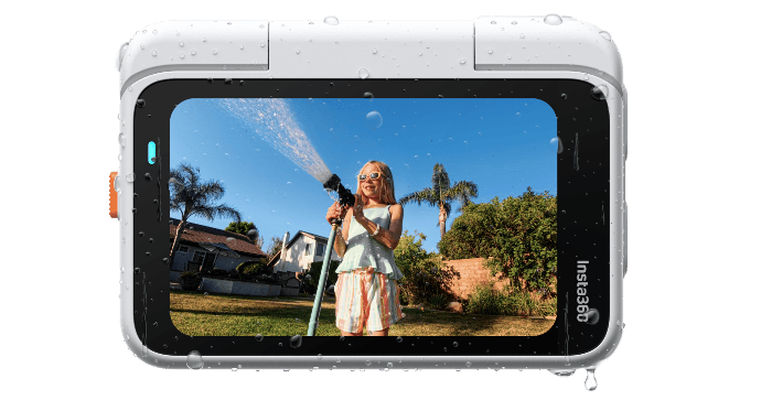IPX4 Splashproof Action Pod